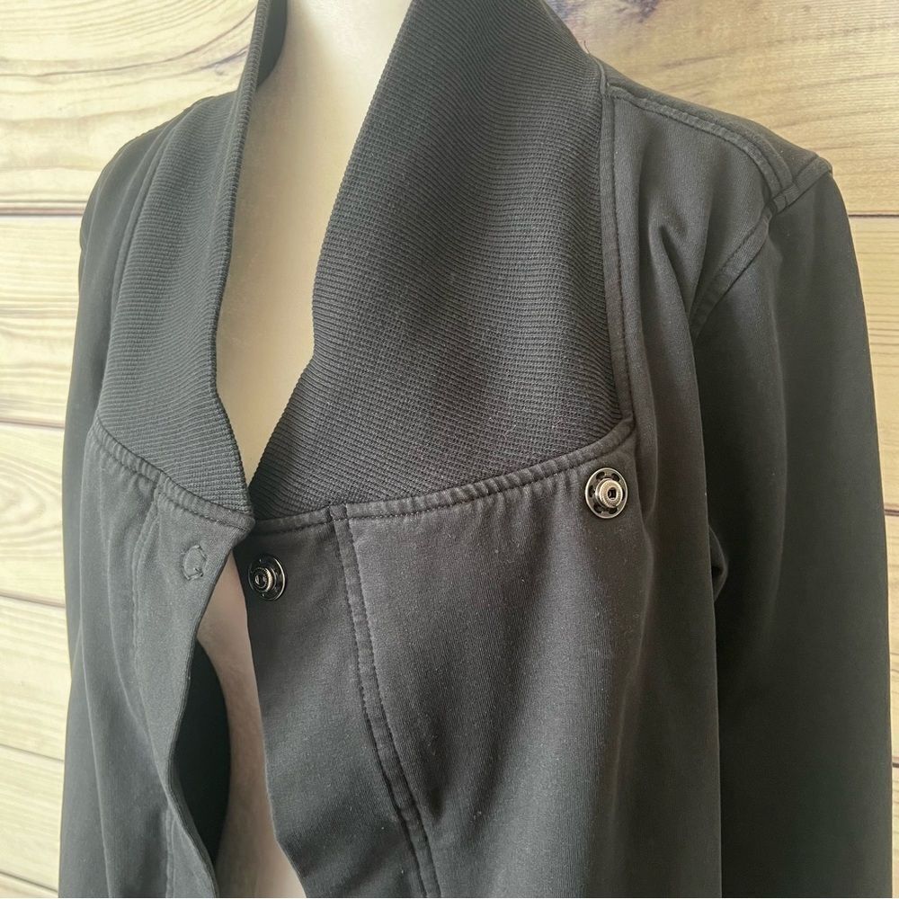 Lululemon Black Belle Wrap Cardigan Sweatshirt - Picture 11 of 16